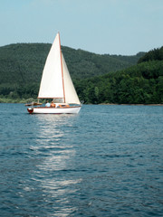 Fototapeta premium segelboot