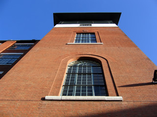 modern building in liverpool