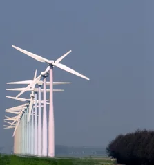 Deurstickers Molens windmill