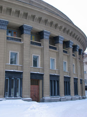 view on novosibirsk opera and ballet theate