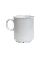 white coffee mug