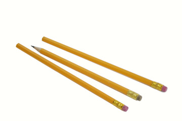three pencils