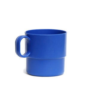 Blue Plastic Cup