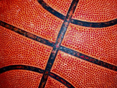 basketball ball detail