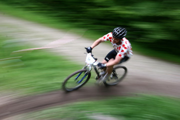 Fototapeta premium bike race