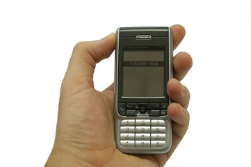 smart-phone in a hand