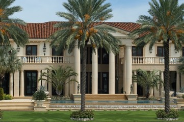 luxurious mansion