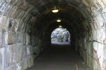 stone tunnel