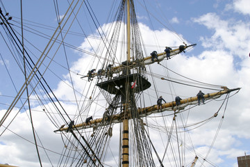 square mast