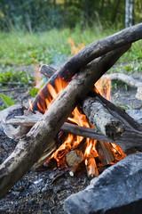 camp fire