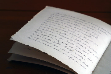 cahier manuscrit 3