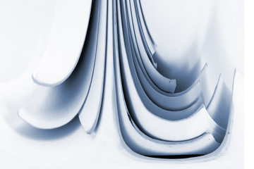 abstract waterfall pattern