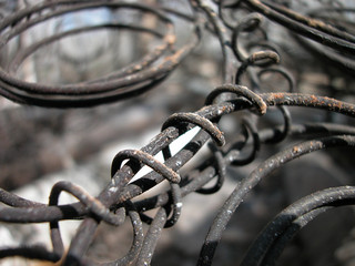 rust wire