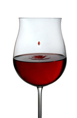 glass red wine