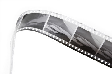 black and white film strip