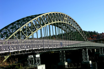 Fototapeta na wymiar iron bridge