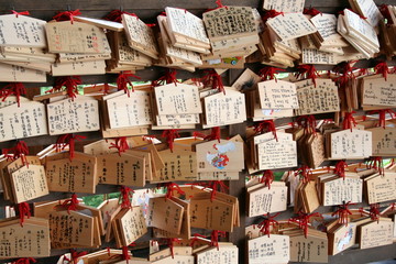 Obraz premium kiyomizu temple (ema)