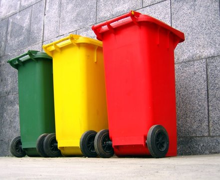 Trash Cans For Garbage Separation