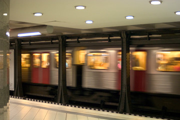 Obraz na płótnie Canvas 02 U-Bahn
