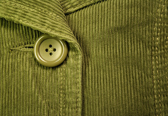green corduroy
