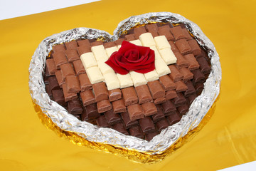 chocolate heart