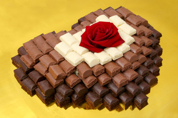 chocolate heart