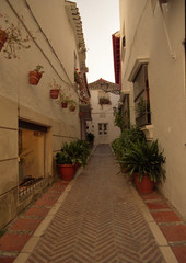 Fototapeta na wymiar ulica w Marbella (Hiszpania)
