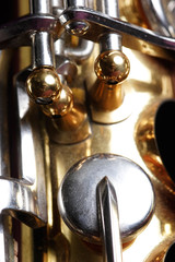 Fototapeta premium saxophone detail