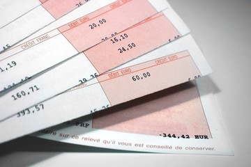 relev&eacute; de compte 1