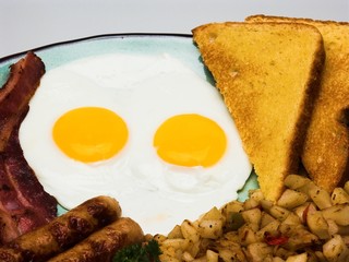complete egg breakfast