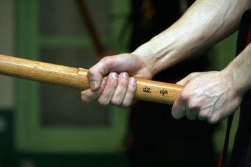 sabre en bois
