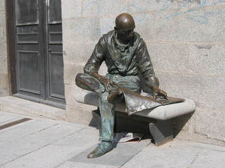 espagne - statue