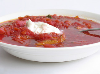 russian - ukrainian borsch