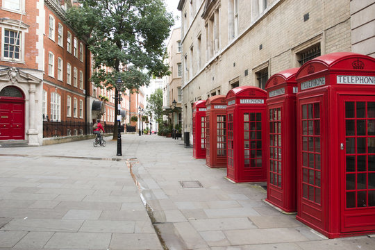 red telephones