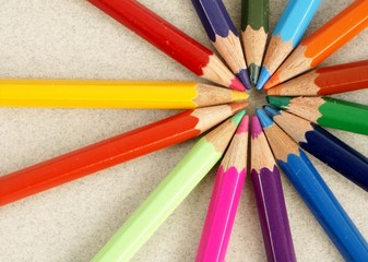 la ronde des crayons