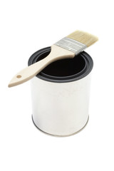 paint brush and bucket