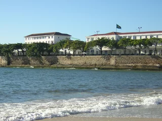 Fototapete Gründungsarbeit copacabana fort