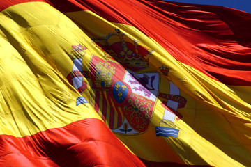 Naklejka premium spanish flag