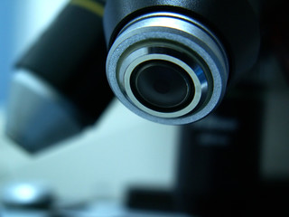 Fototapeta na wymiar Obiektyw mikroskopu