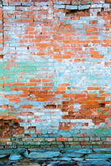 distressed brick wall 6