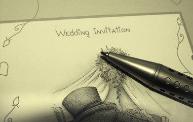 wedding invite