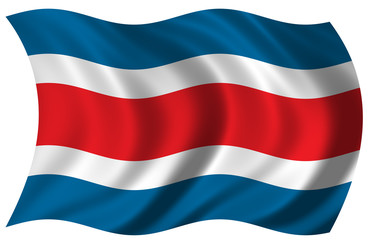 flag of costa rica