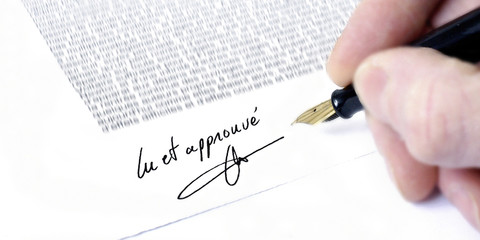 lu et approuve