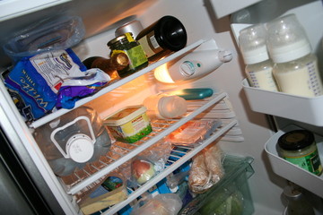 contents of fridge © Christopher Hall