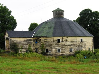 old round barn.