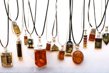 amber stones