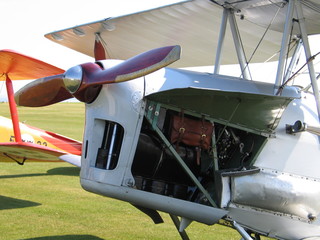 motor einer tiger moth © Johannes Burges