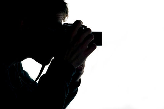 photographer silhouette