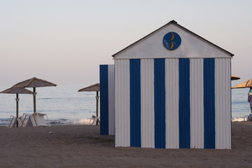 caseta de playa