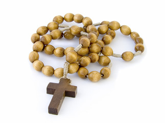 rosary, isolated
